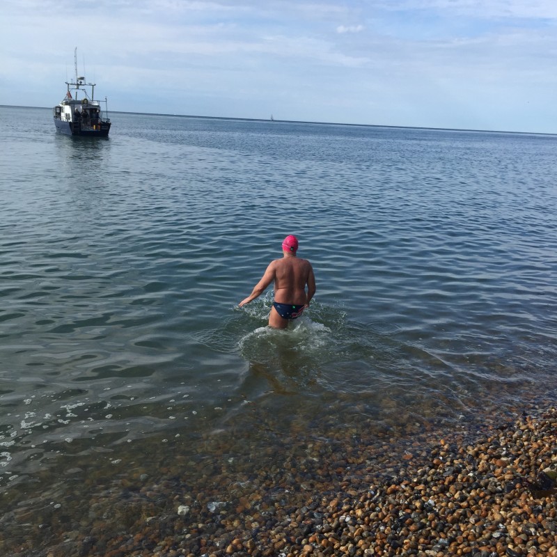 getting to the water