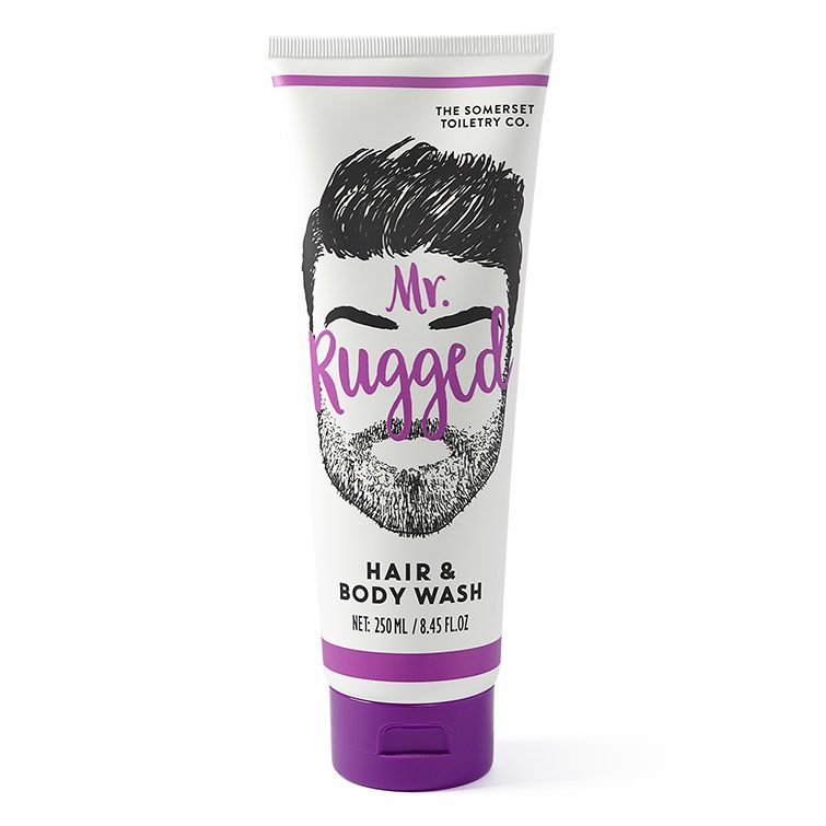 Mr Rugged Hair & Body Wash – Cedarwood and Lemongrass 250ml
