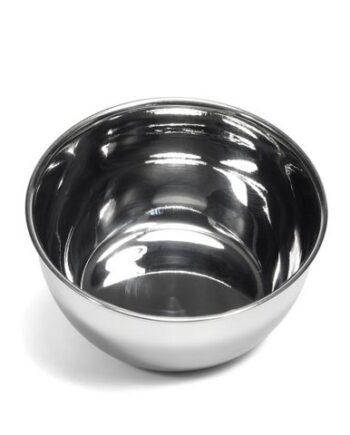 Omega Stainless Steel Shaving Bowl