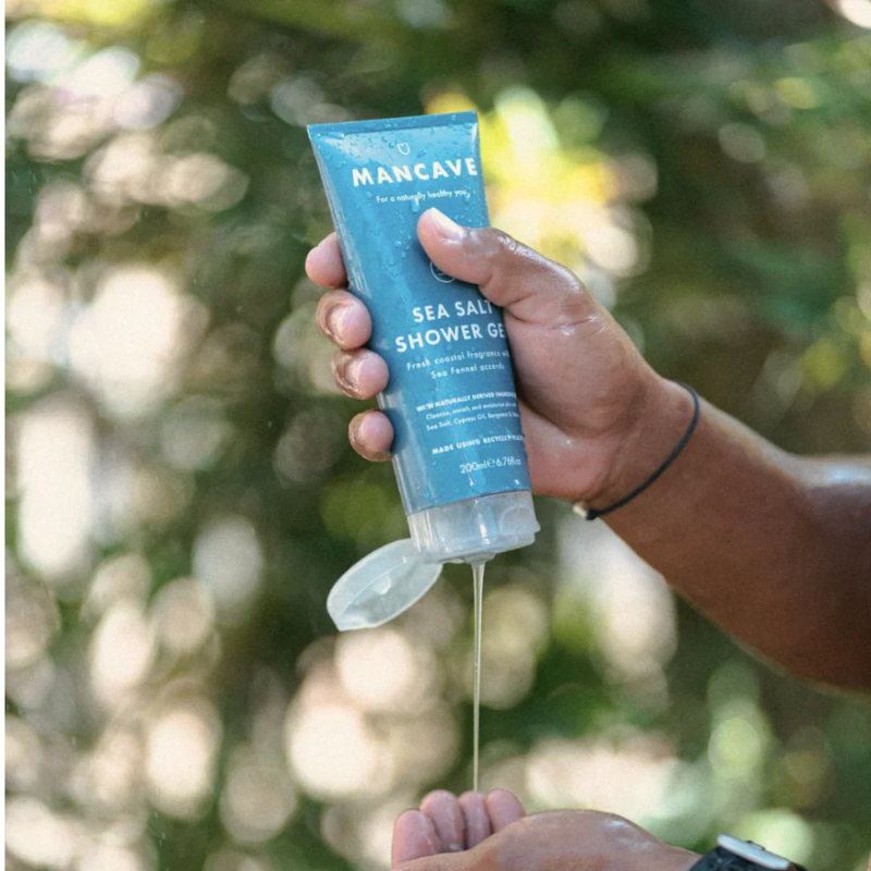 Mancave Refreshing Sea Salt Shower Gel 200ml