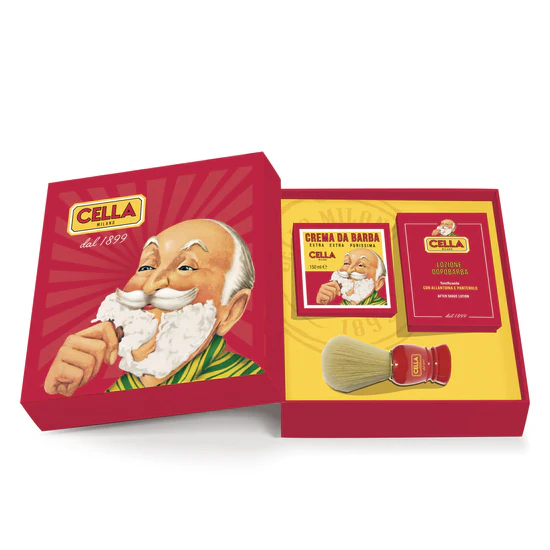 Cella Milano Rapid Red Shaving Set