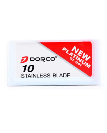 Dorco Platinum Double Edge Razor Blades - Pack of 10