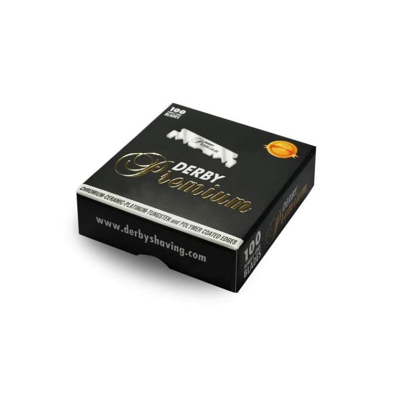 Derby Premium single edge razor blades - Pack of 100