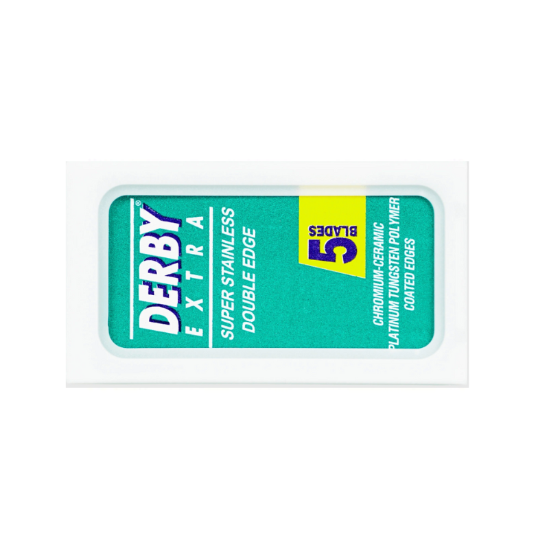 Derby Extra Double Edge Razor Blades - Pack of 5