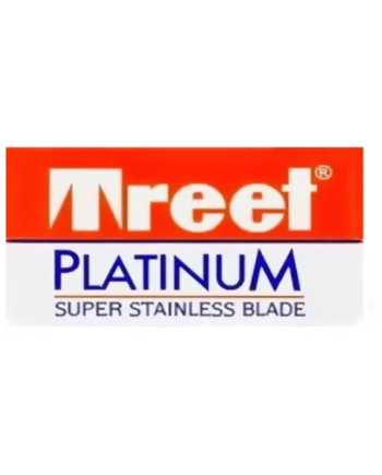Treet Platinum double edge razor blades - Pack of 5