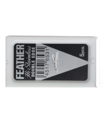 Feather Hi-Stainless Double Edge Razor Blades - Pack of 5