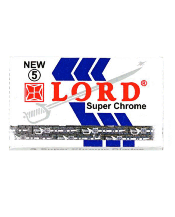 Lord Super Chrome double edge razor blades - Pack of 5