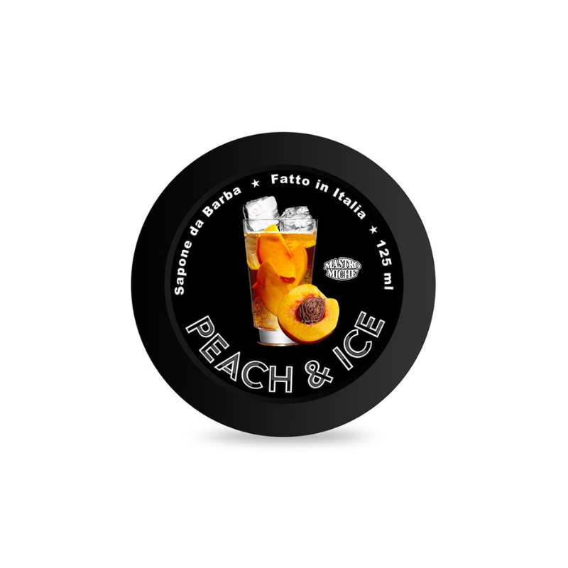 Mastro Miche shaving cream Peach and Ice 125ml