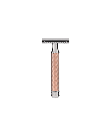 MÜHLE TRADITIONAL Safety Razor – Rose Gold, Closed Comb