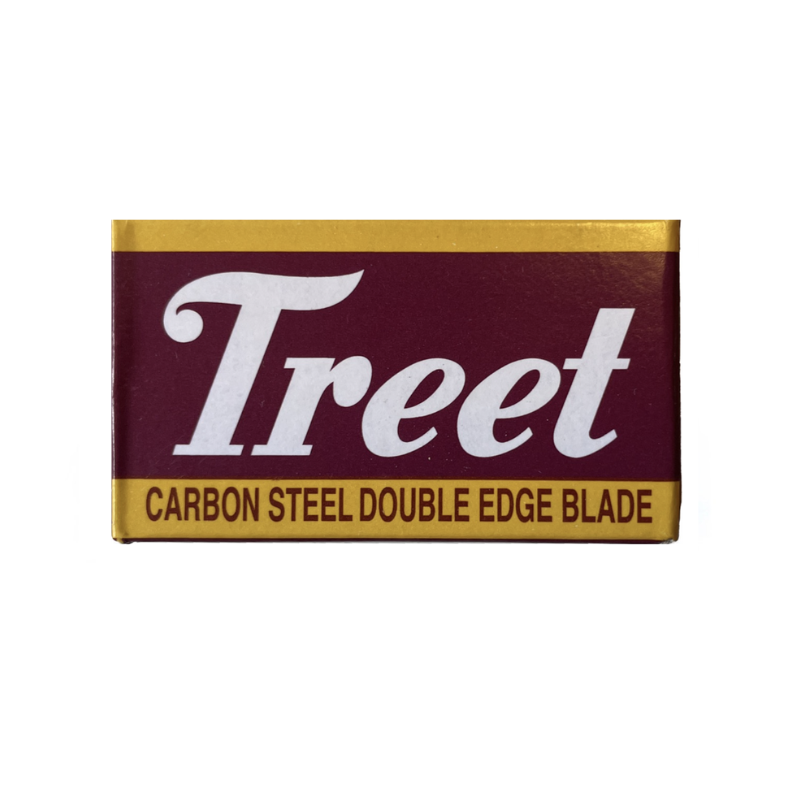 Treet Carbon Steel Double Edge Razor Blades- Pack of 10
