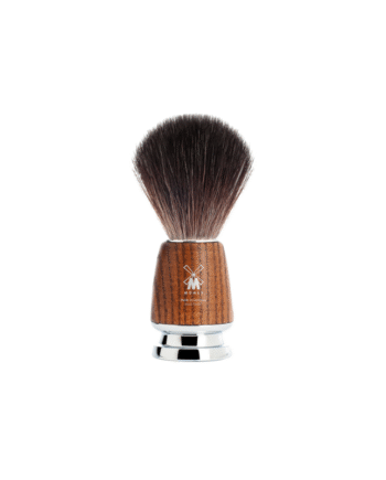 MÜHLE RYTMO Shaving Brush – Brown, Black Fibre