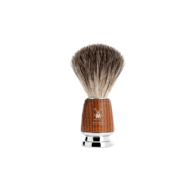 MÜHLE RYTMO Shaving Brush – Brown,Pure Badger