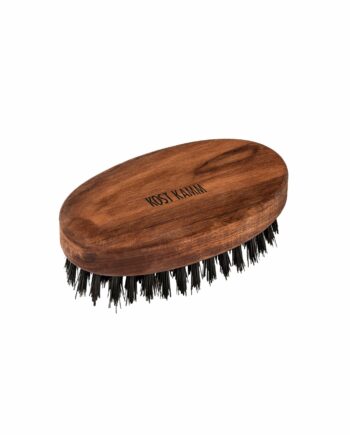 Kost Kamm Large Oval Beard Brush, Walnut, Boar Bristles