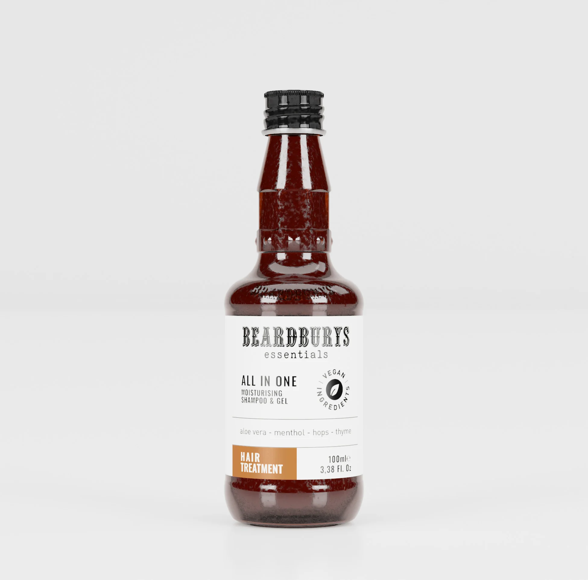 Beardburys All in One Shampoo, Conditioner & Shower Gel 100ml
