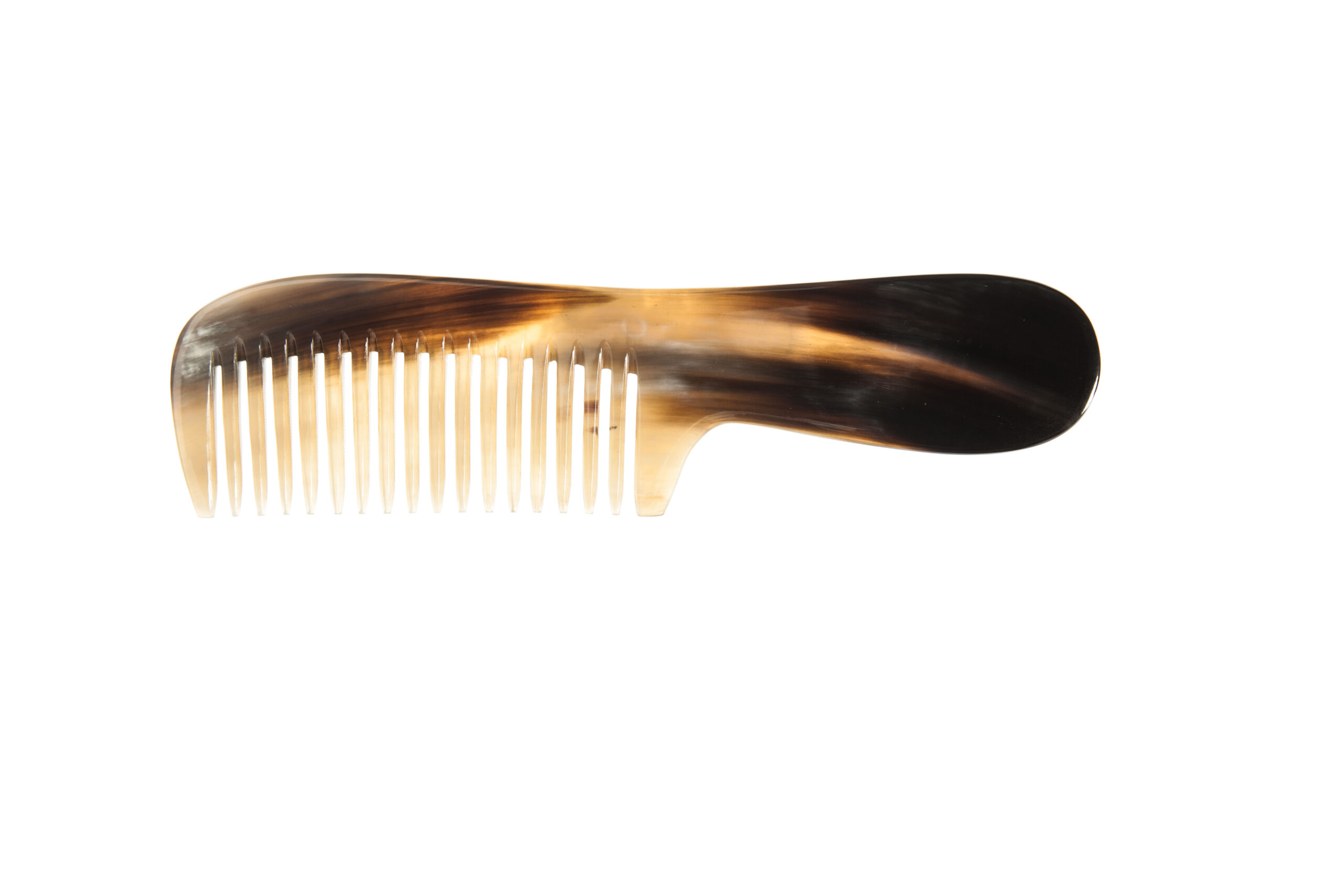 Kost Kamm Hair Comb with Handle, Horn Medium 20cm