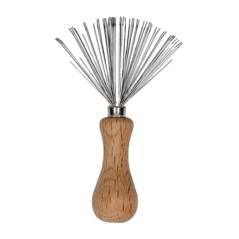 Kost Kamm Comb & Brush Cleaner, Beech Wood, Wire Bristles