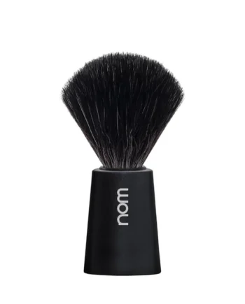 Nom Carl Black Fibre Shaving Brush Black Fibre