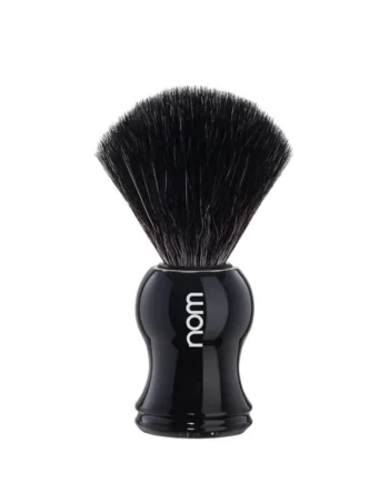 Nom Gustav Shaving Brush Pure Black Fibre