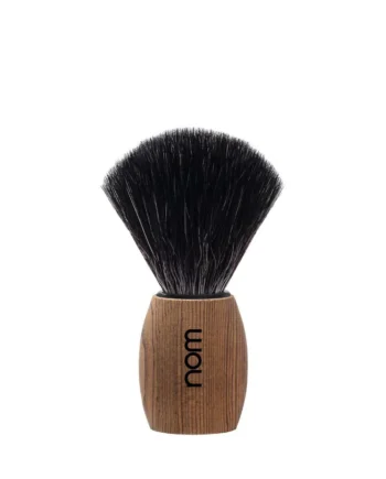 Nom Ole Blushed Ash Shaving Brush Black Fibre