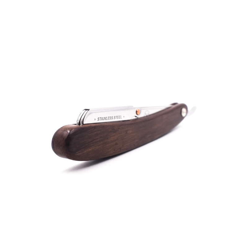 Parker Straight Razor SRDW – Dark Brown Wood