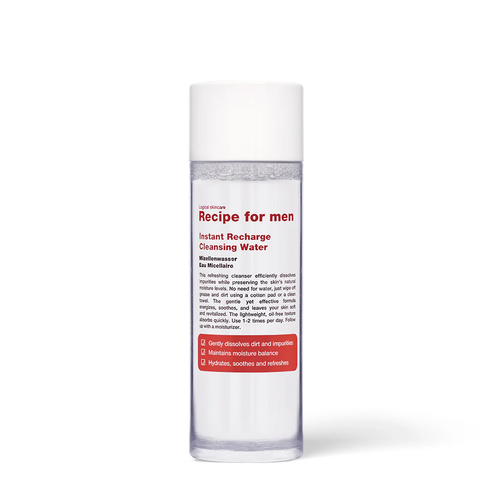 Recipe Instant Recharge Cleansing Water 100ml