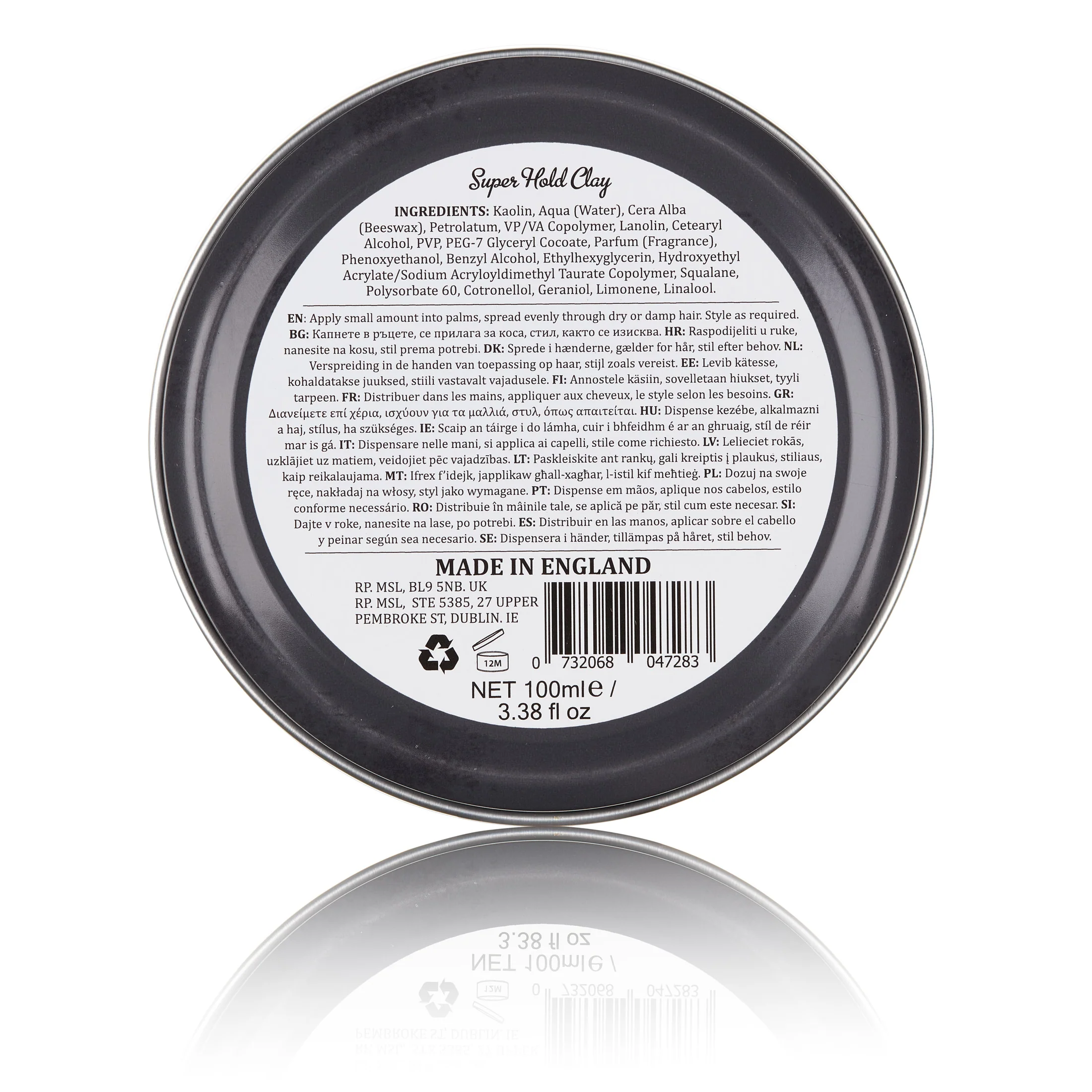 Dapper Dan Ultra Matte Clay 100ml