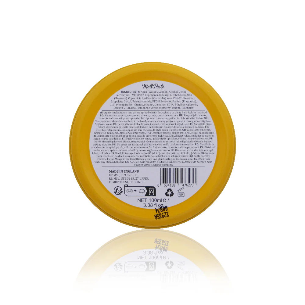 Dapper Dan Matt Paste 100ml