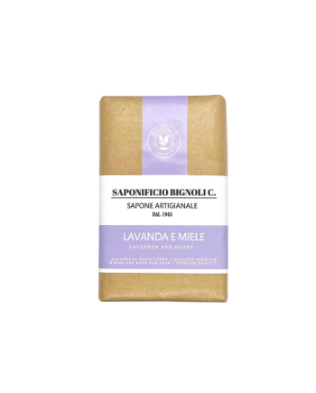 Saponificio Bignoli Hand & Body Soap – Lavender & Honey 150g