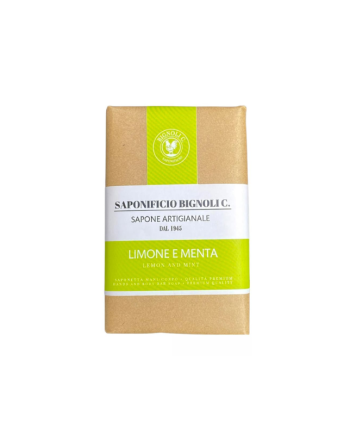 Saponificio Bignoli Hand & Body Soap – Lemon & Mint 150g