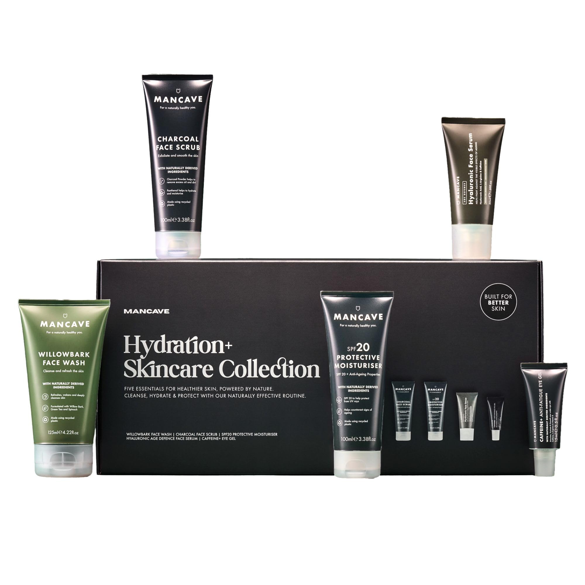 Mancave Hydration Skincare Collection Set