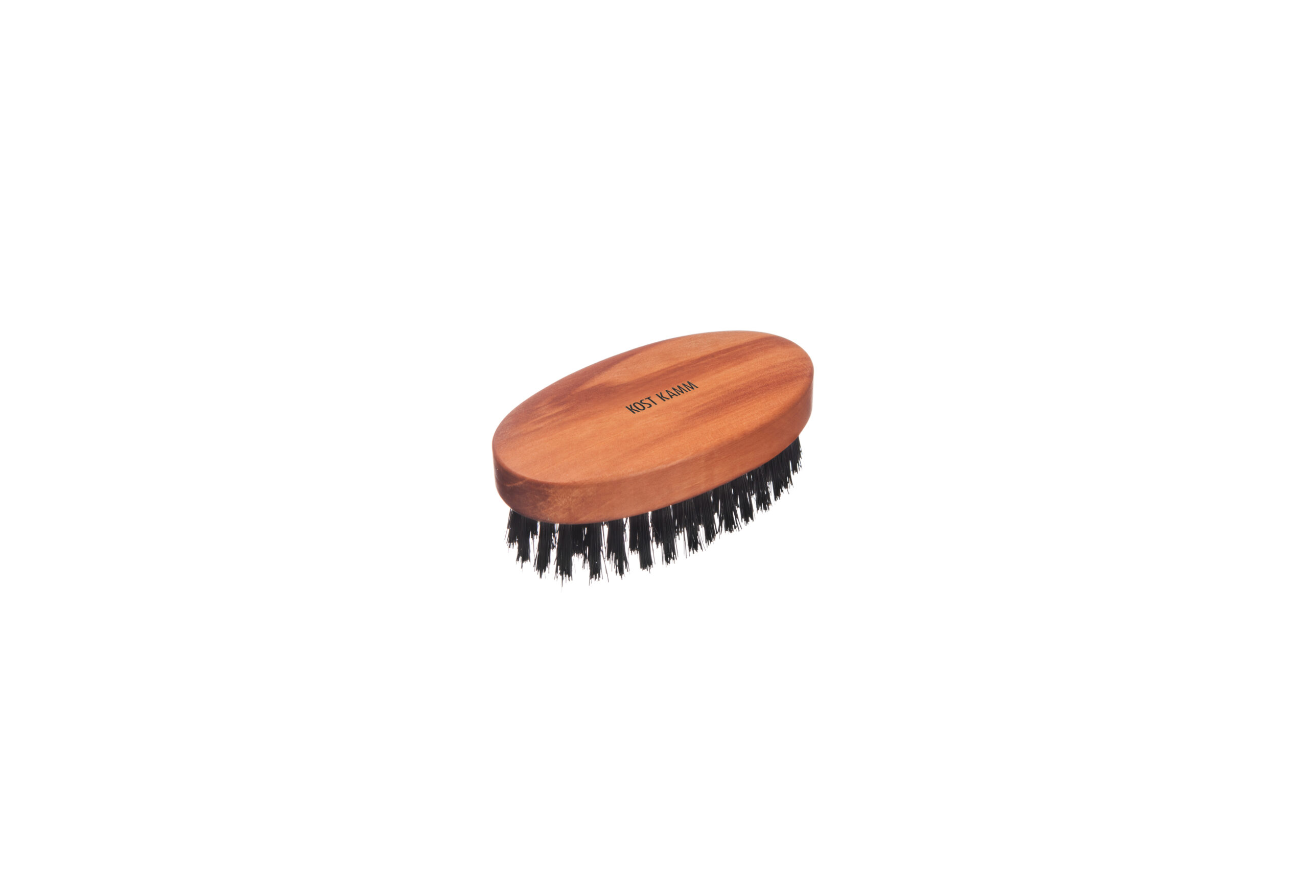 Kost Kamm Beard Brush, Pear Tree Boar Bristle 9cm