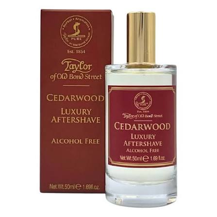 Taylor of Old Bond Street Cedarwood Alcohol Free Aftershave 50ml