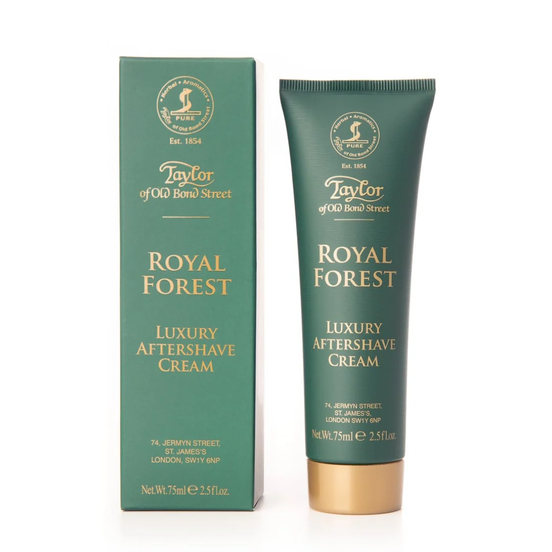 Taylor of Old Bond Street Royal Forest Alcohol Free Aftershave Cream 75ml