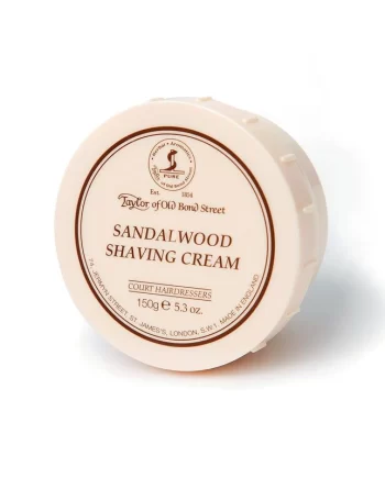 This shaving cream creates a uniquely smooth and creamy lather for a fresh shave.