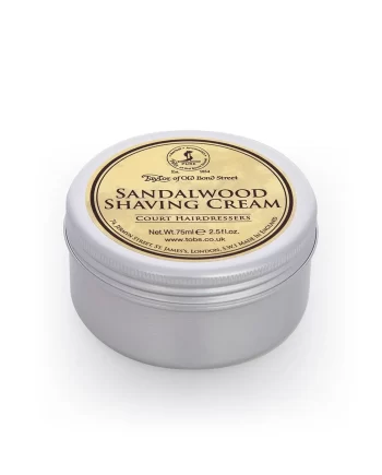 Taylor of Old Bond Street Sandalwood Shaving Cream Bowl 75ml