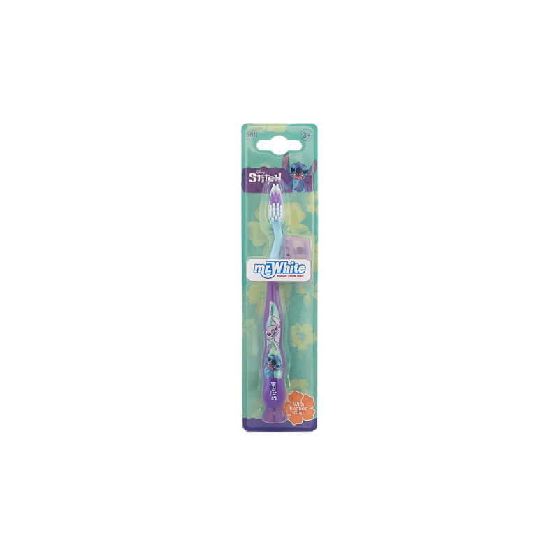 Stitch Manual Toothbrush With Travel Cap